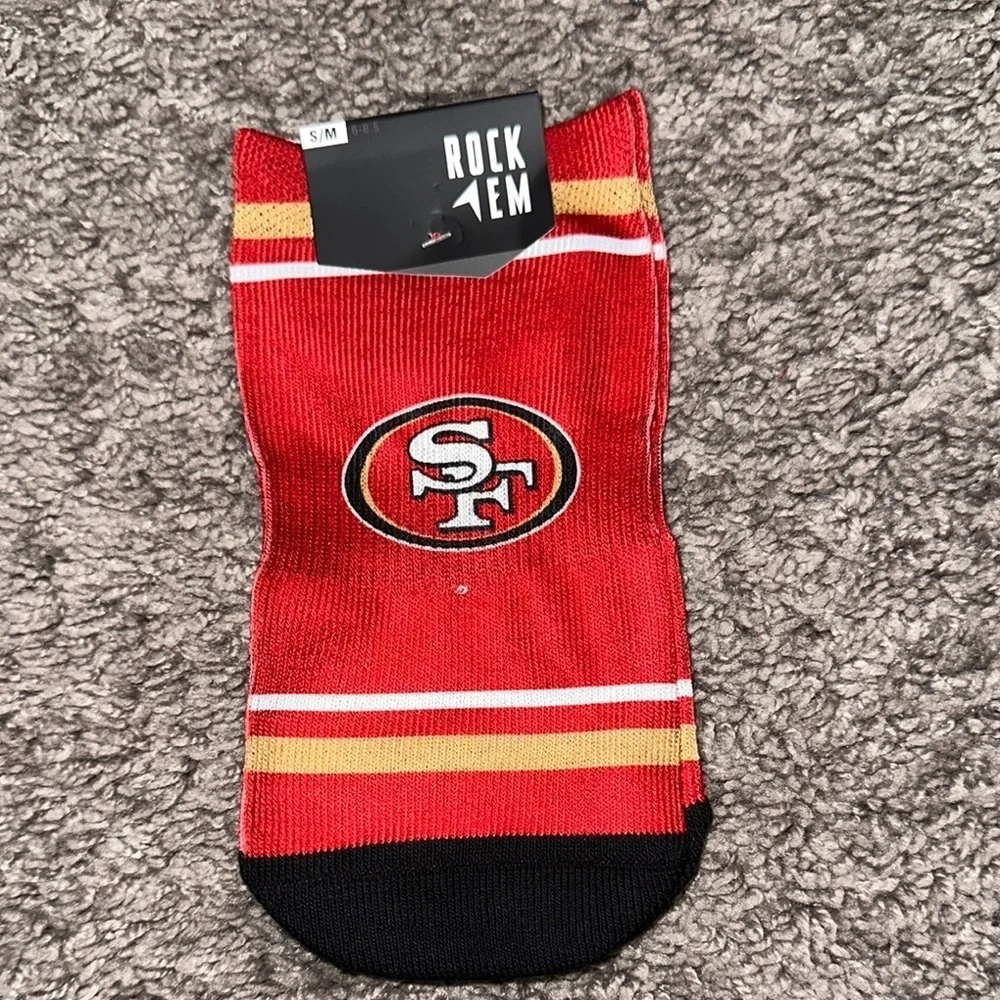 San Francisco 49ers Casual Socks with Athletic Vibe